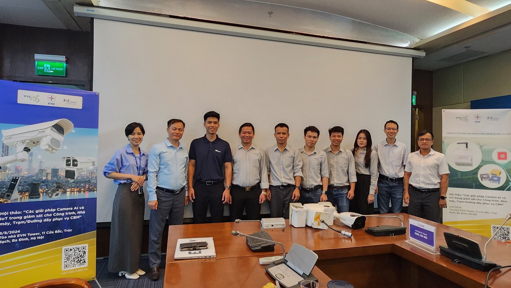 Hội thảo “Các giải pháp Camera AI và IoT trong giám sát cho Công trình, nhà máy, Trạm/Đường dây phục vụ CBM”